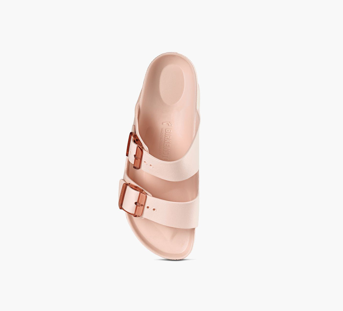 BIRKENSTOCK ARIZONABOUCLETRANSPARENTE en ROSE PALE vue 1c