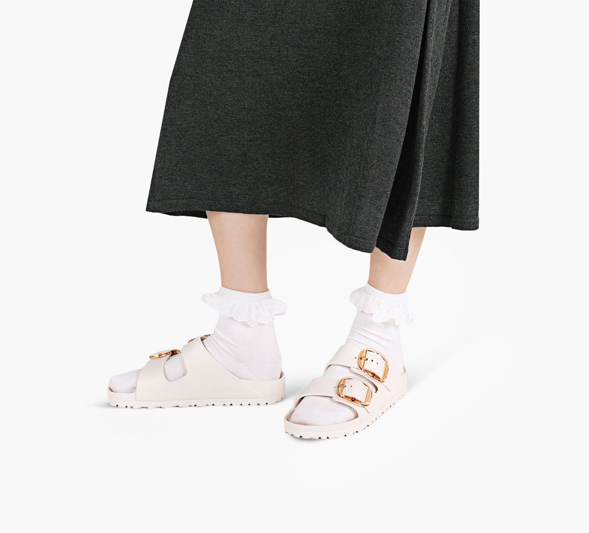 BIRKENSTOCK ARIZONAGROSSEBOUCLEEVA en BEIGE vue 9