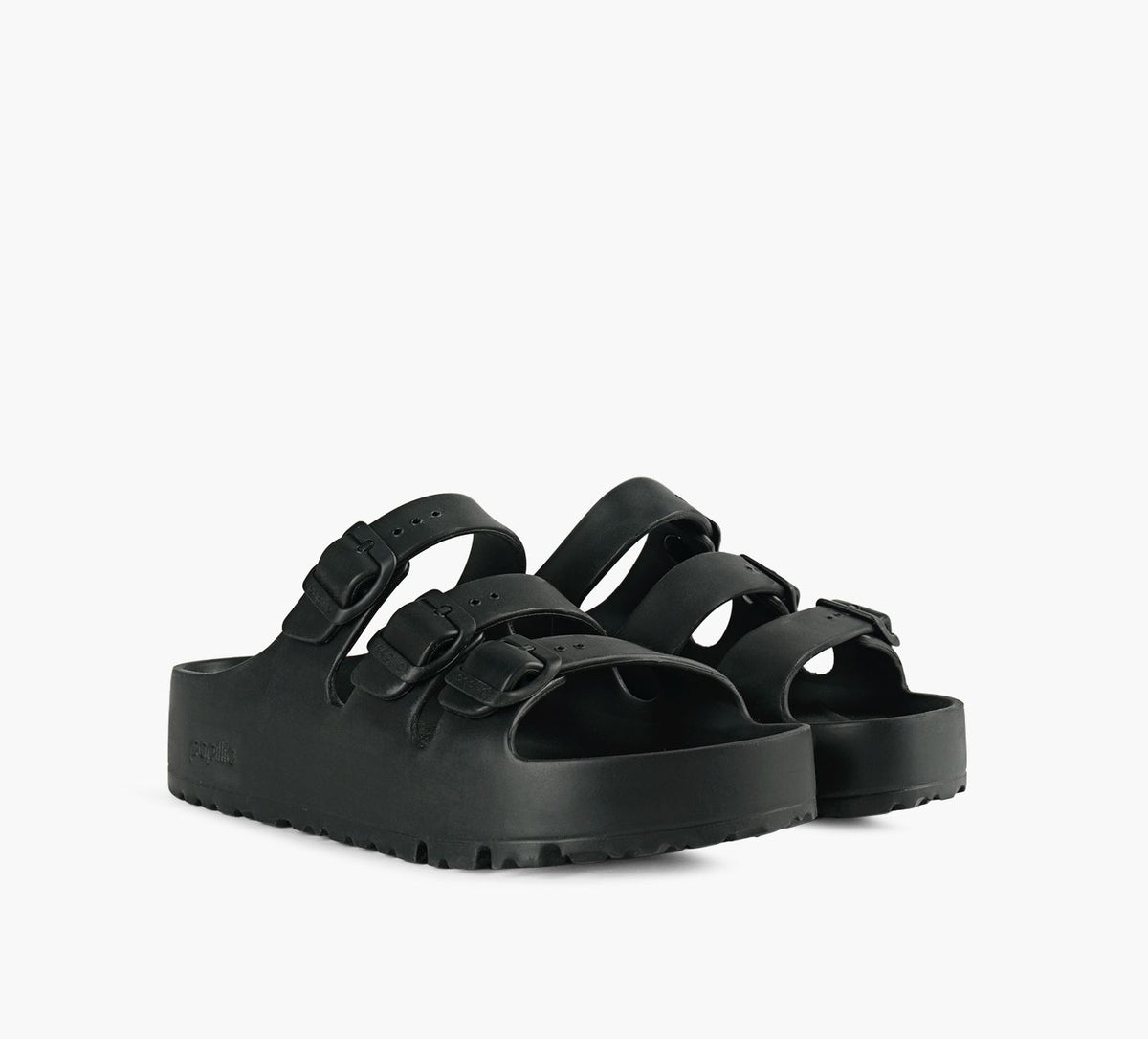 BIRKENSTOCK PLATEFORMEFLORIDAIII en NOIR vue 2