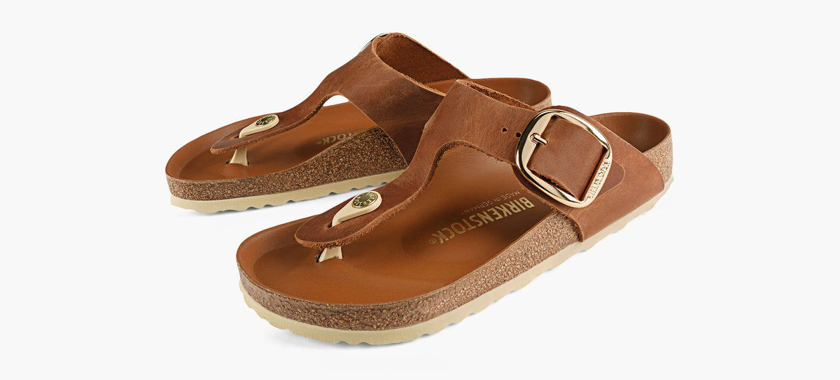 BIRKENSTOCK GIZEHBIGBUCKLE in TAN view 4