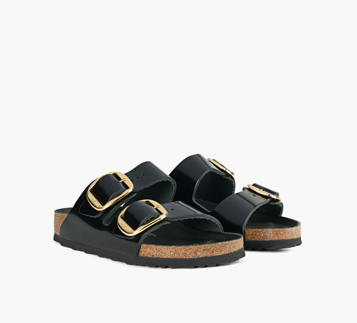 BIRKENSTOCK ARIZONAGROSSEBOUCLE en NOIR vue 2