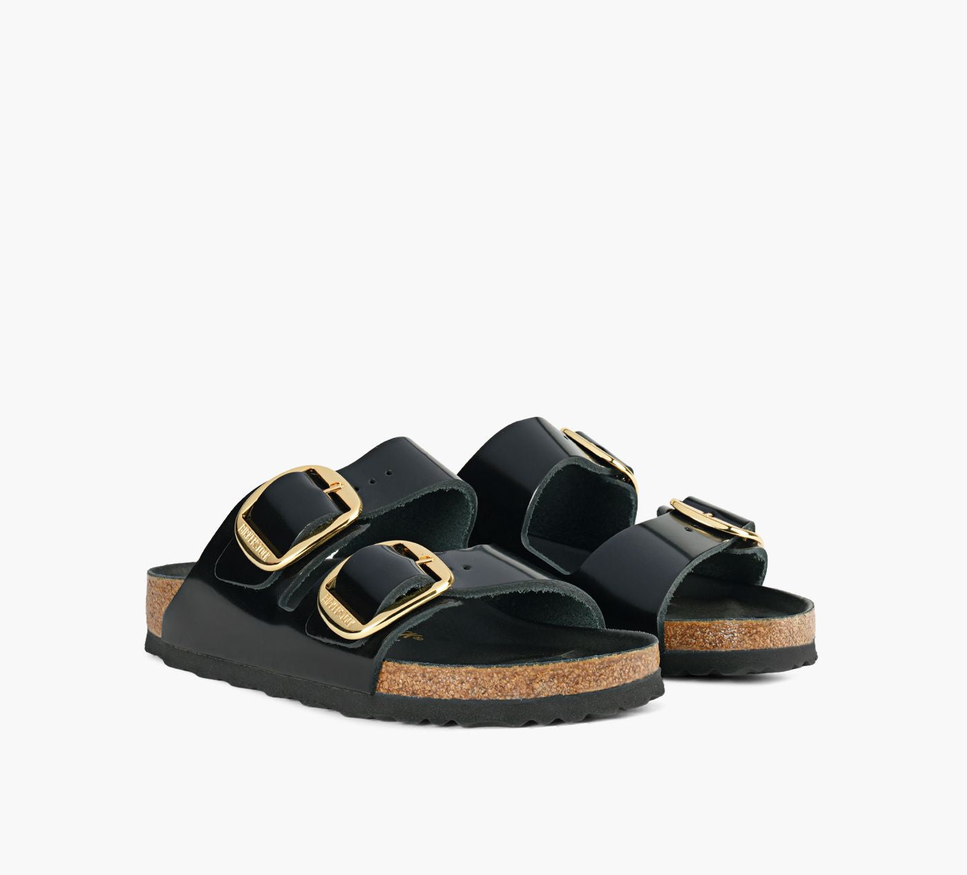 BIRKENSTOCK ARIZONAGROSSEBOUCLE en NOIR vue 2
