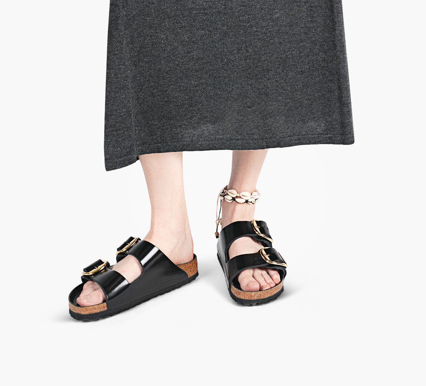 BIRKENSTOCK ARIZONAGROSSEBOUCLE en NOIR vue 8