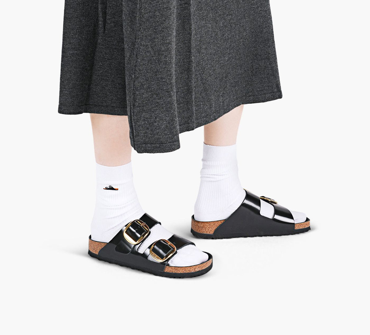 BIRKENSTOCK ARIZONAGROSSEBOUCLE en NOIR vue 9