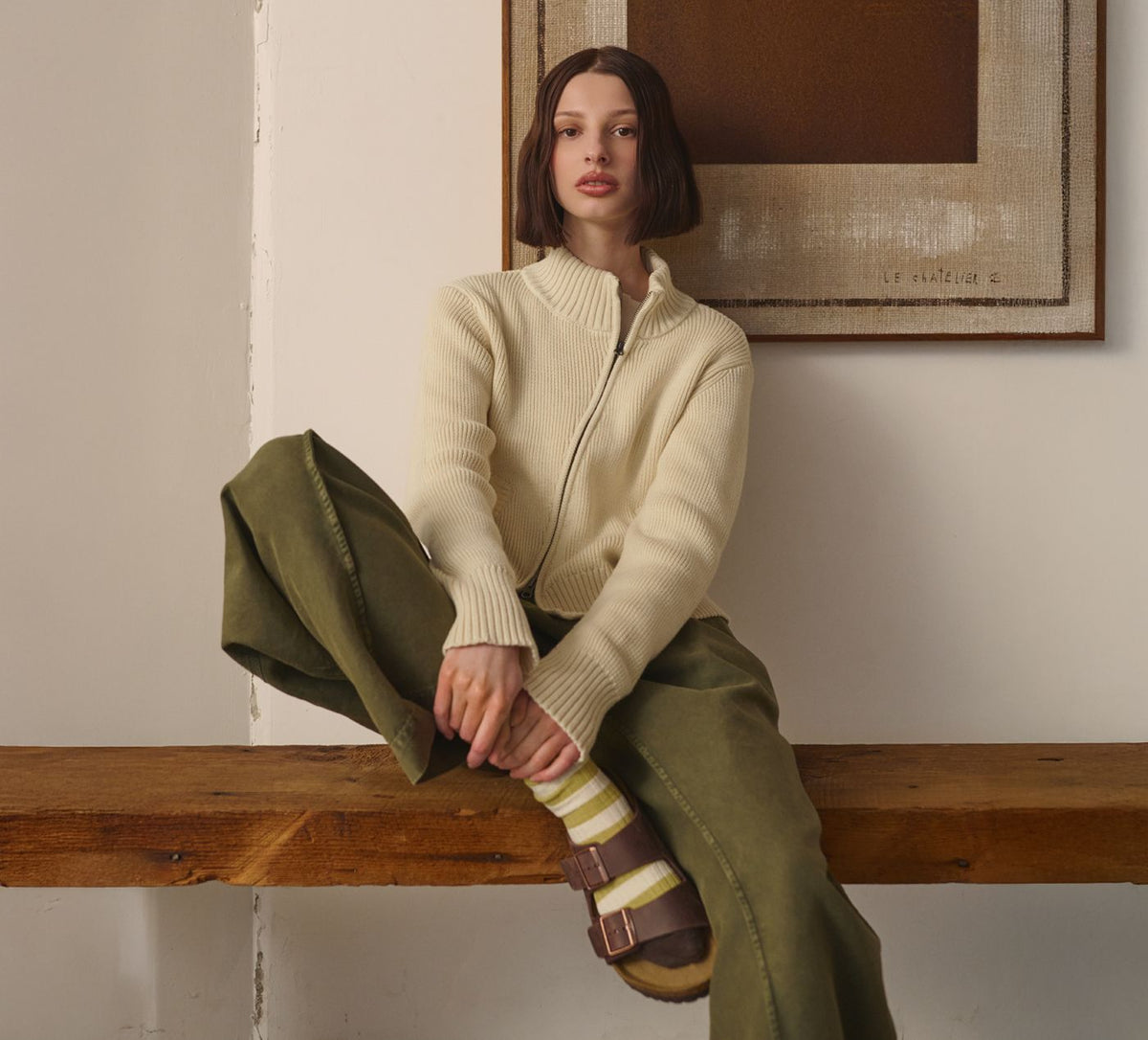 BIRKENSTOCK ARIZONA in BROWN view 92