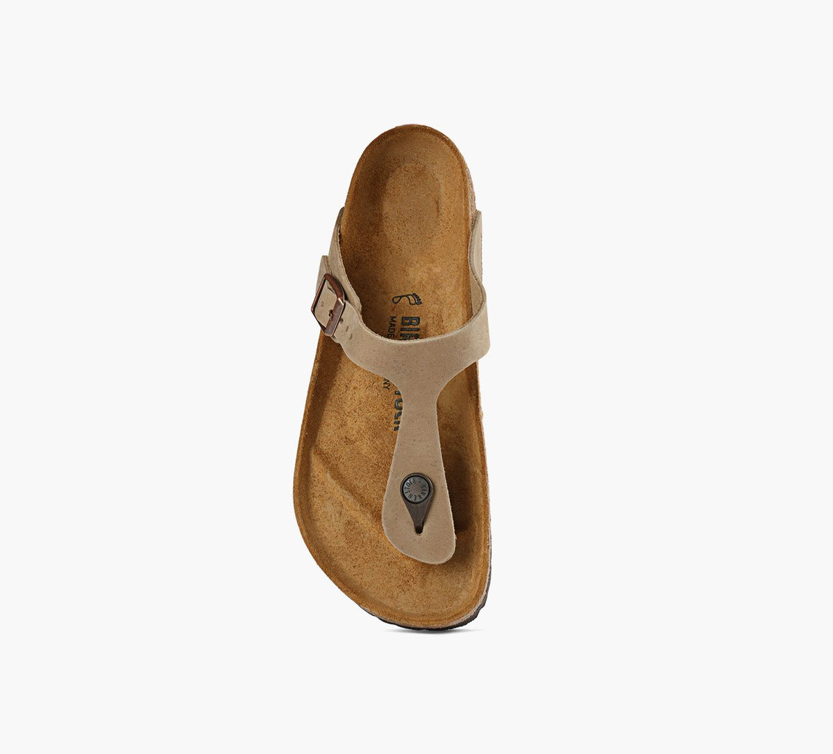 BIRKENSTOCK GIZEH en TAUPE vue 1c