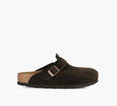 BIRKENSTOCK BOSTONSEMELLESOUPLE en BRUN