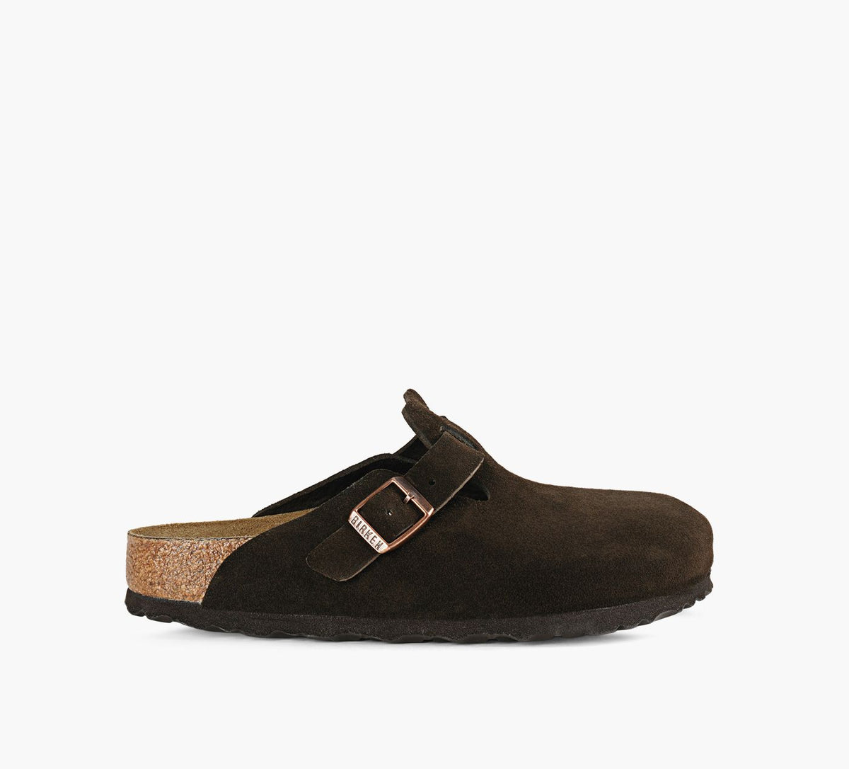 BIRKENSTOCK BOSTONSEMELLESOUPLE en BRUN