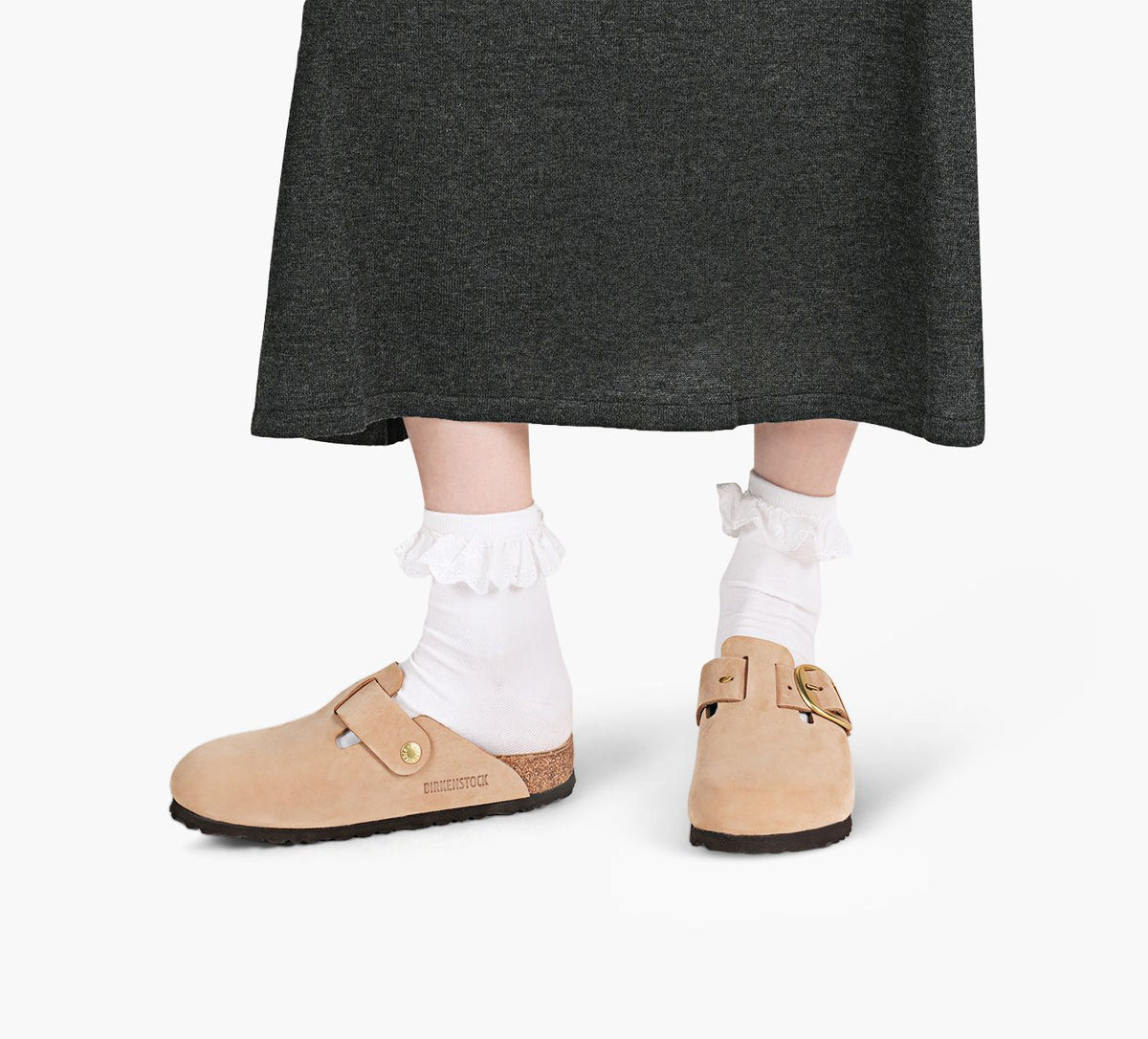 BIRKENSTOCK BOSTONBIGBUCKLE in BEIGE view 8