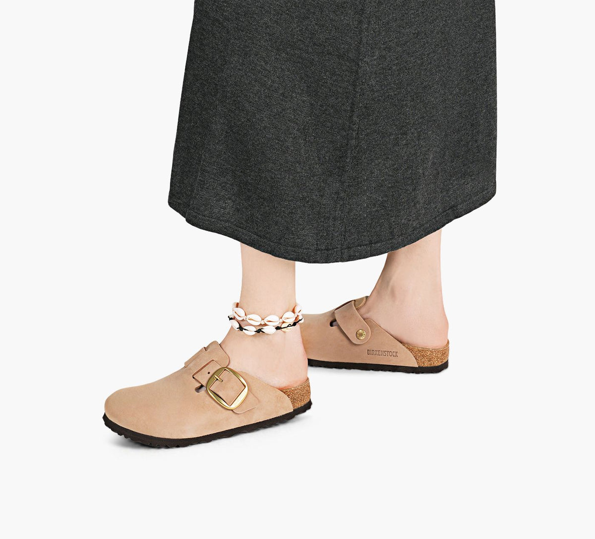 BIRKENSTOCK BOSTONGROSSEBOUCLE en BEIGE vue 9