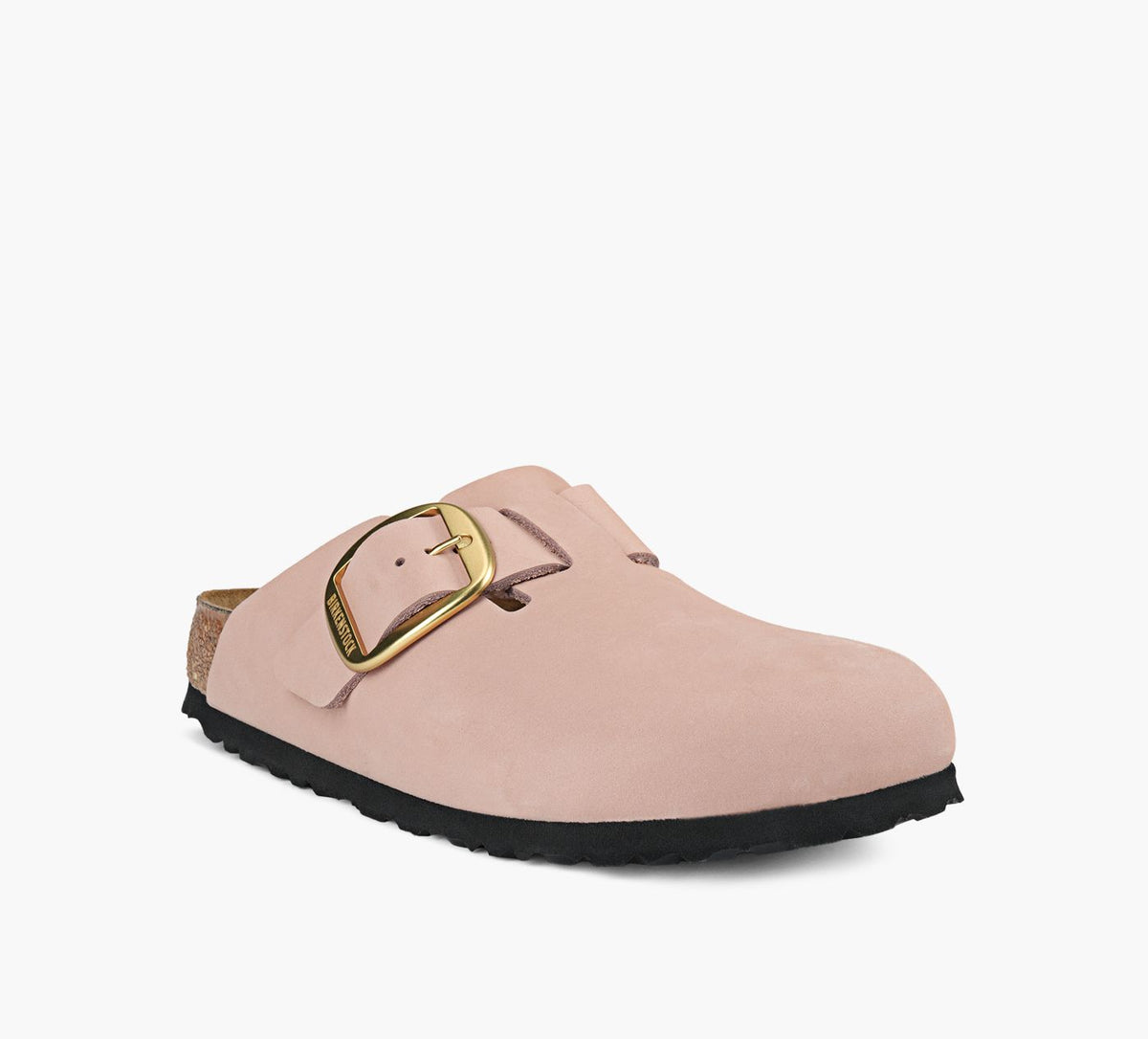 BIRKENSTOCK BOSTONGROSSEBOUCLE en ROSE PALE vue 2