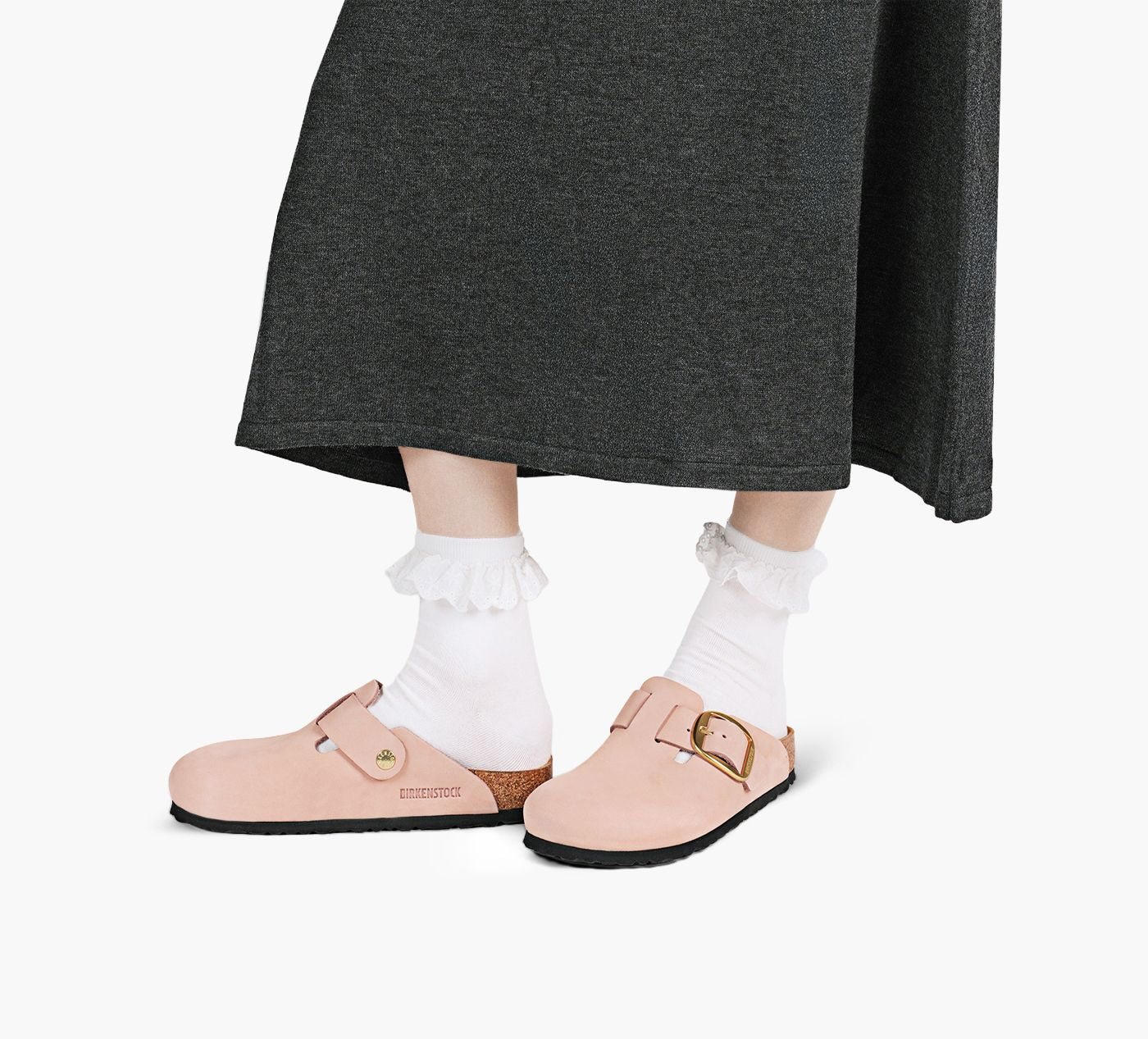BIRKENSTOCK BOSTONBIGBUCKLE in LIGHT PINK view 8