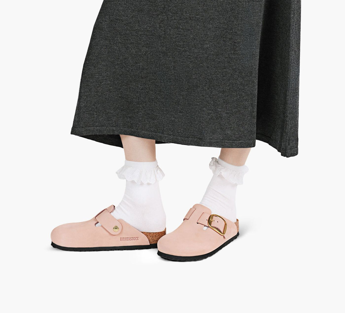BIRKENSTOCK BOSTONBIGBUCKLE in LIGHT PINK view 8