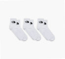 THE NORTH FACE MULTISPORTCUSHQUARTERSOCKS3P in WHITE