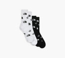 THE NORTH FACE CHAUSSETTESMIMOLLETUNISEXESEVERYDAYLOGO2PAIRES en NOIR
