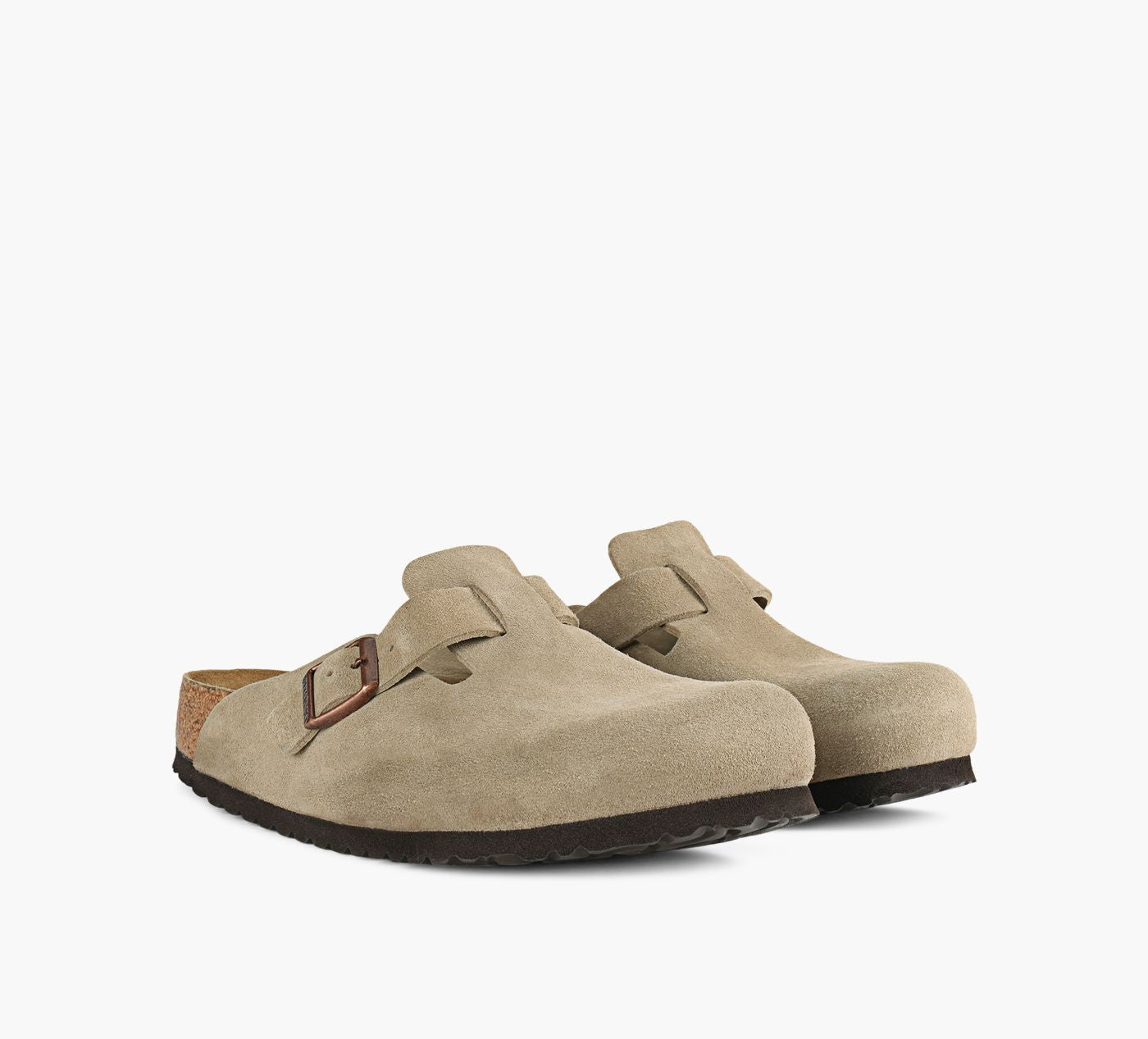 Birkenstock Boston Soft Footbed Clogs for Men | Taupe – Browns Shoes