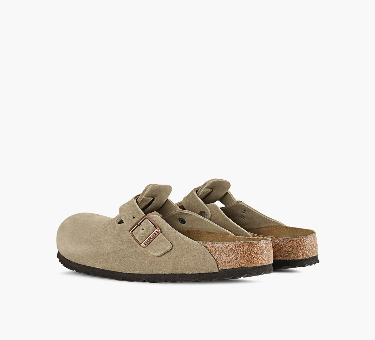 BIRKENSTOCK BOSTONSOFTFOOTBED in TAUPE view 3