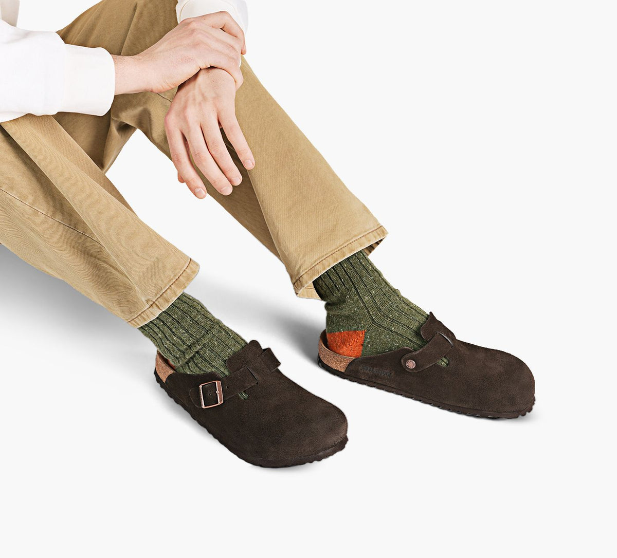 BIRKENSTOCK BOSTONSOFTFOOTBED in BROWN view 8