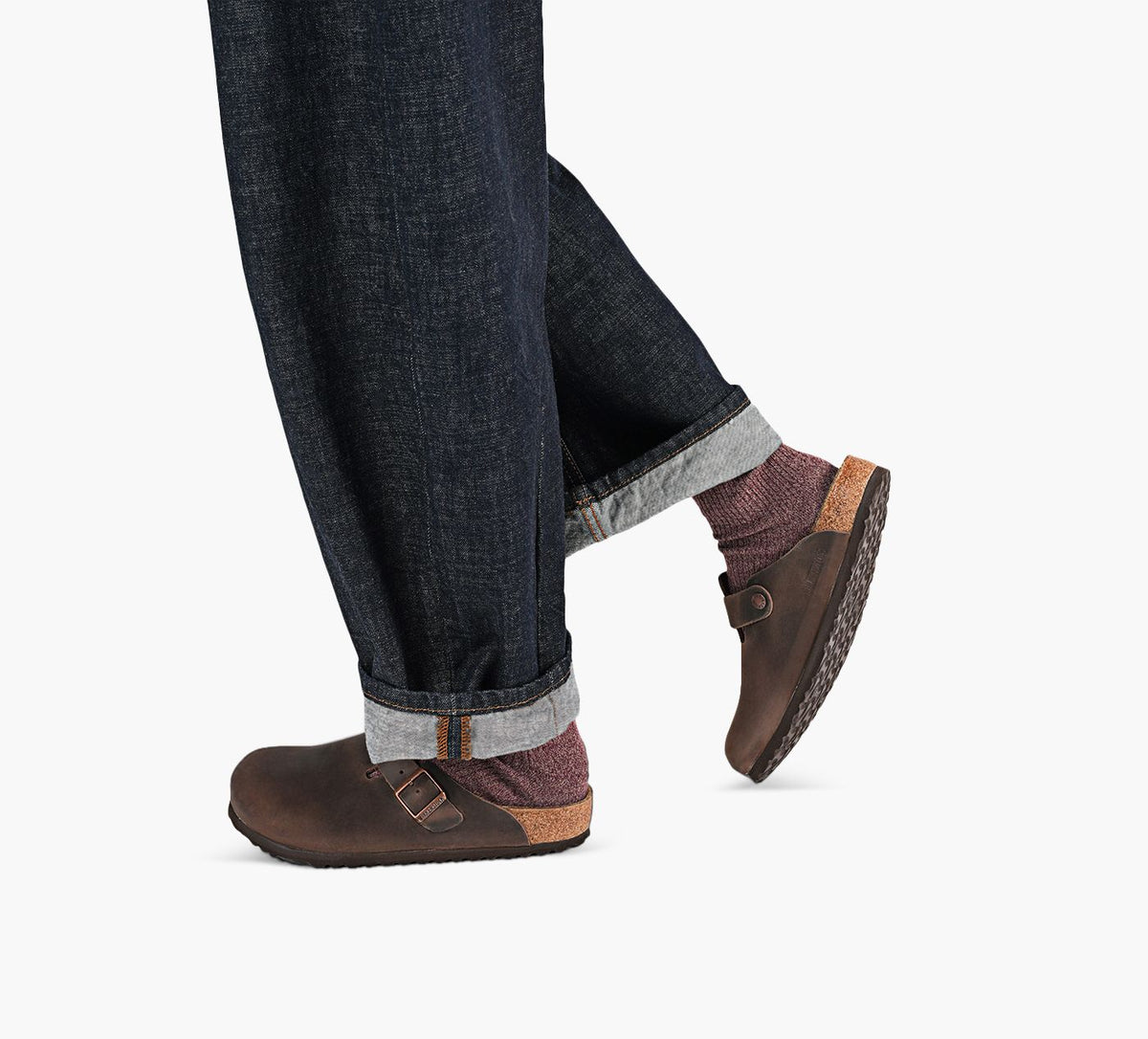 BIRKENSTOCK BOSTON in BROWN view 8