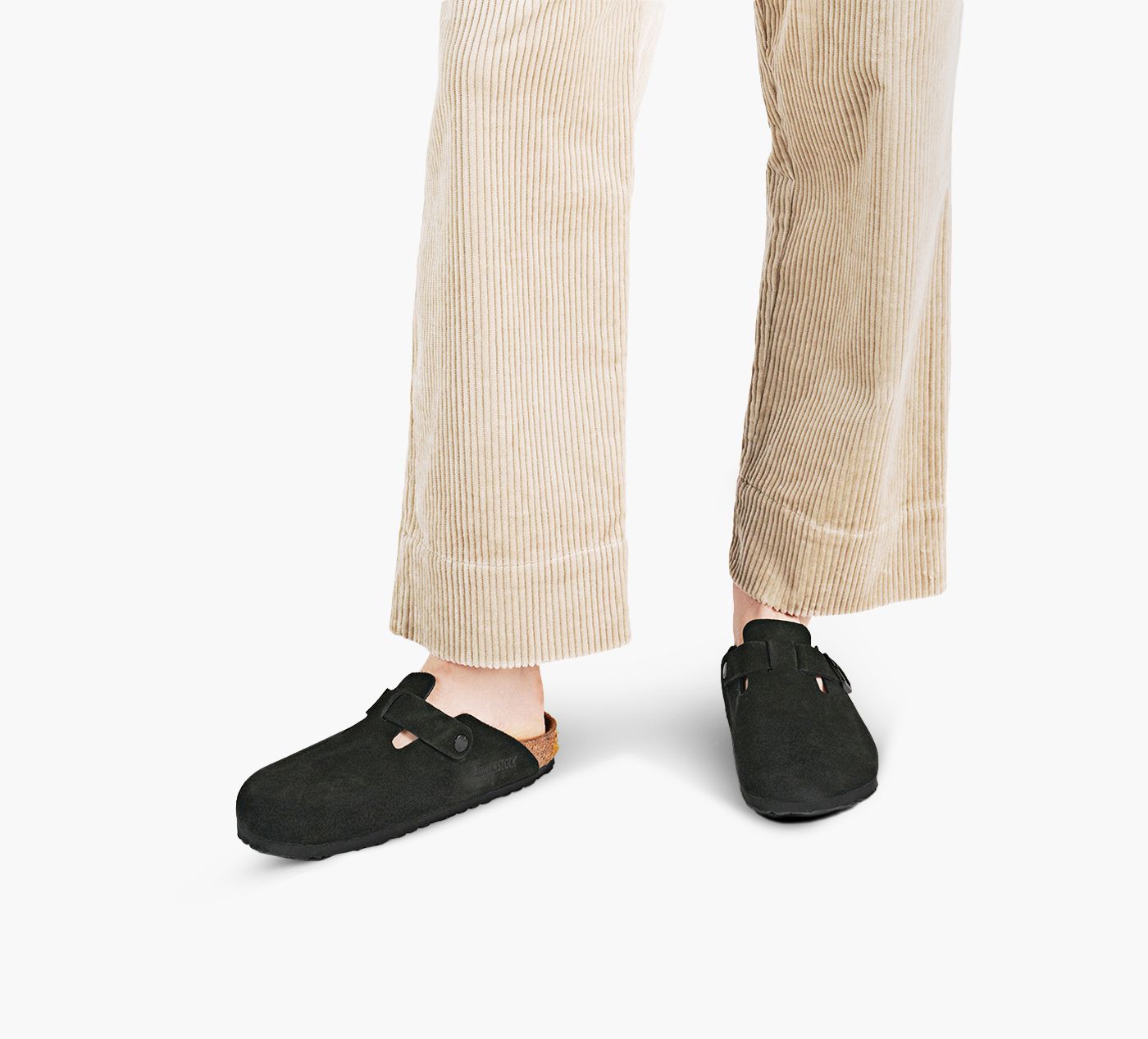 BIRKENSTOCK BOSTON in BLACK view 1a