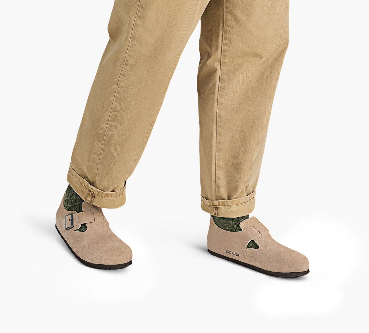 BIRKENSTOCK LONDON in TAUPE view 8