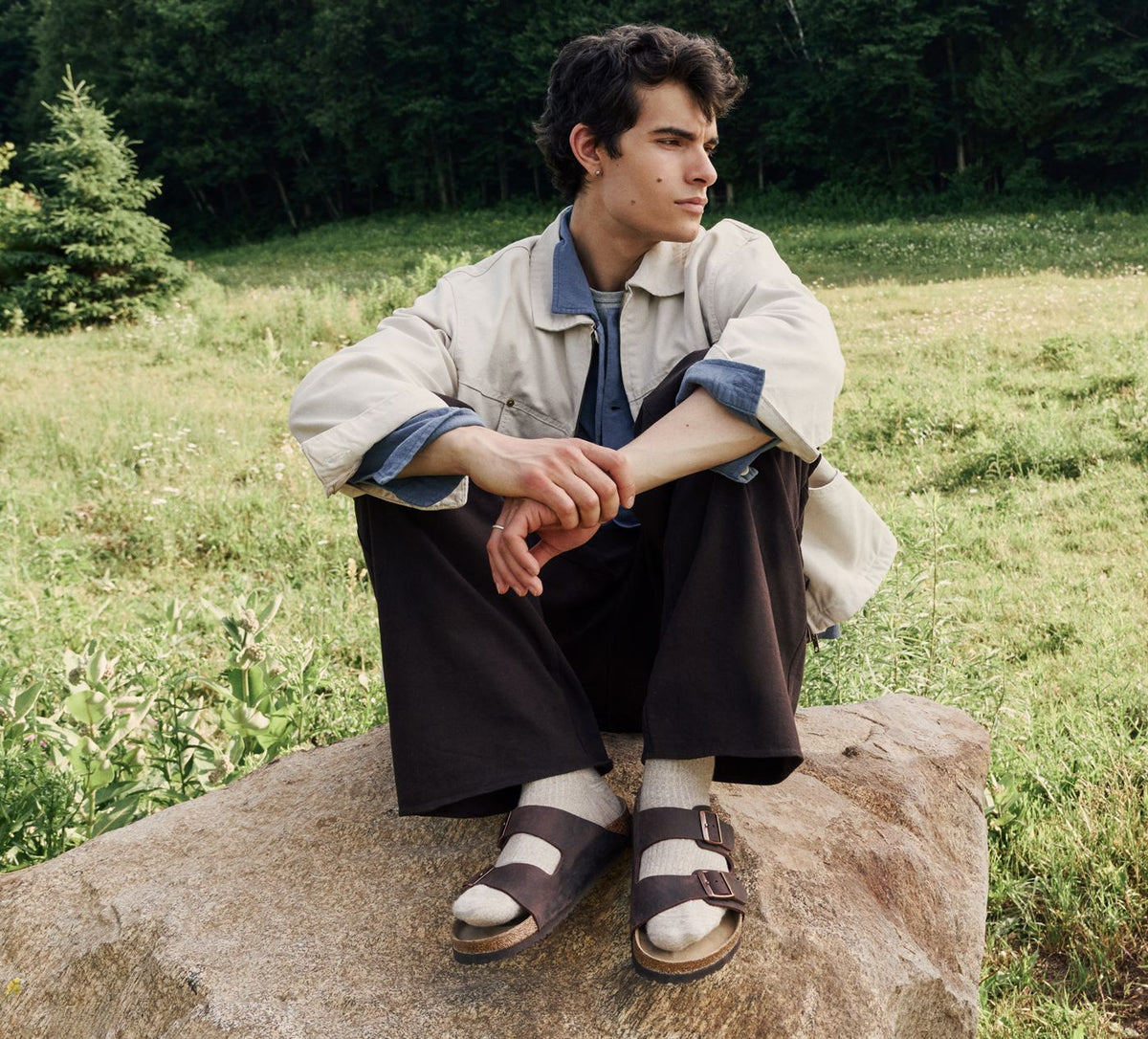 BIRKENSTOCK ARIZONA in BROWN view 91
