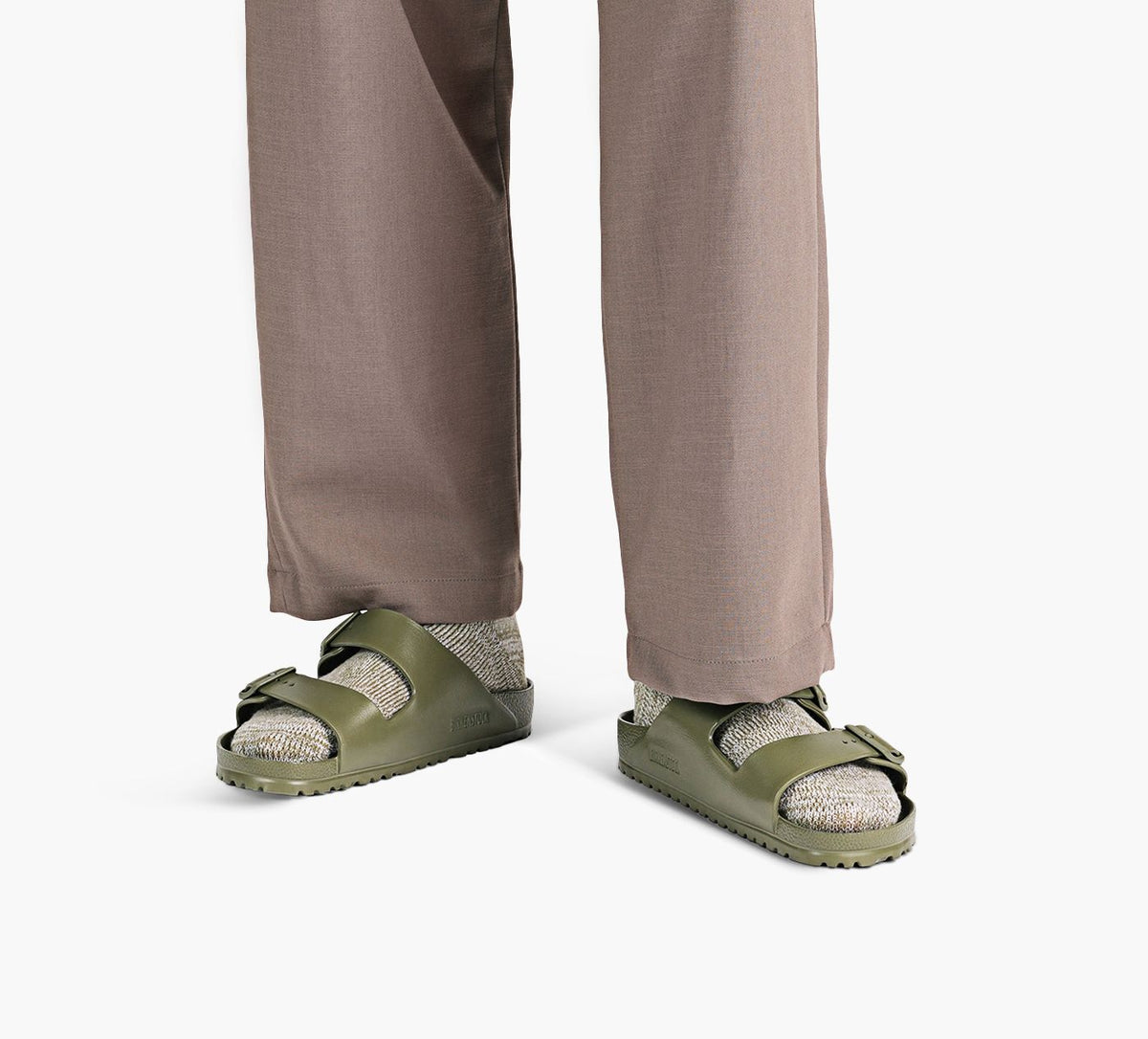 BIRKENSTOCK ARIZONAEVA en KHAKI vue 9