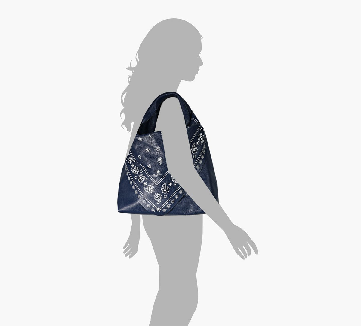 MARC JACOBS THESACKBANDANA in BLUE view 7
