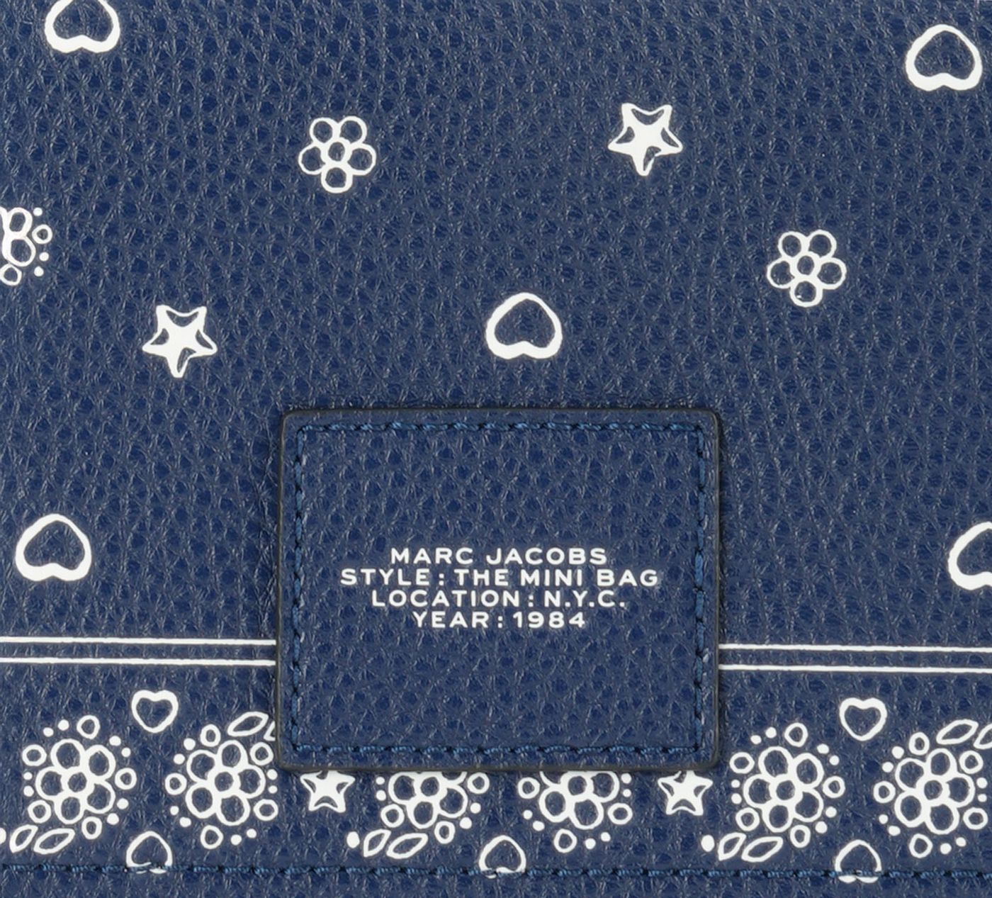 MARC JACOBS THEMINIBAG in BLUE view 3