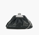 MARC JACOBS THESMALLCLAWCLIPCLUTCH in BLACK