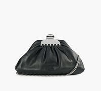 MARC JACOBS THESMALLCLAWCLIPCLUTCH in BLACK