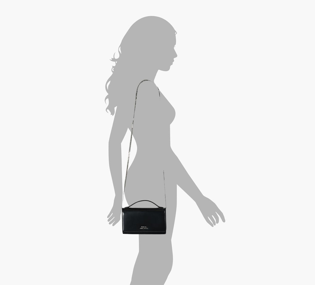 MARC JACOBS MINISACTHEMIRROR en NOIR vue 6