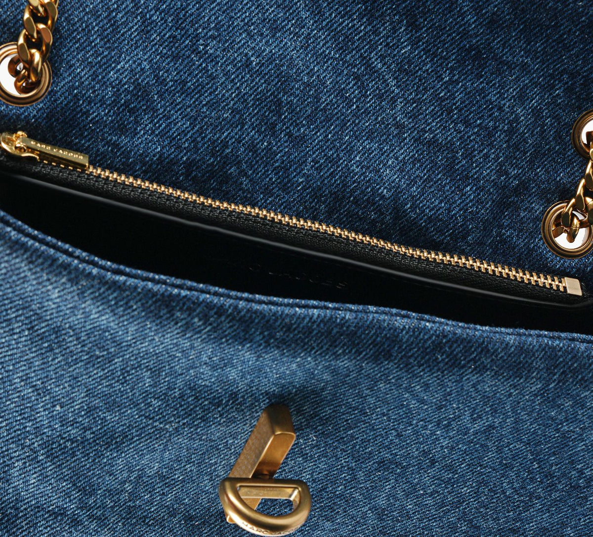 MARC JACOBS MINISACTHEDUALCHAIN en BLEU vue 4