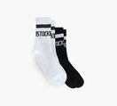 BIRKENSTOCK COTTONCREWBUNDLE2PACK in WHITE