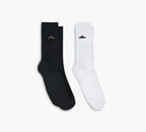 BIRKENSTOCK COTTONRIBBEDBUNDLE2PACK in BLACK