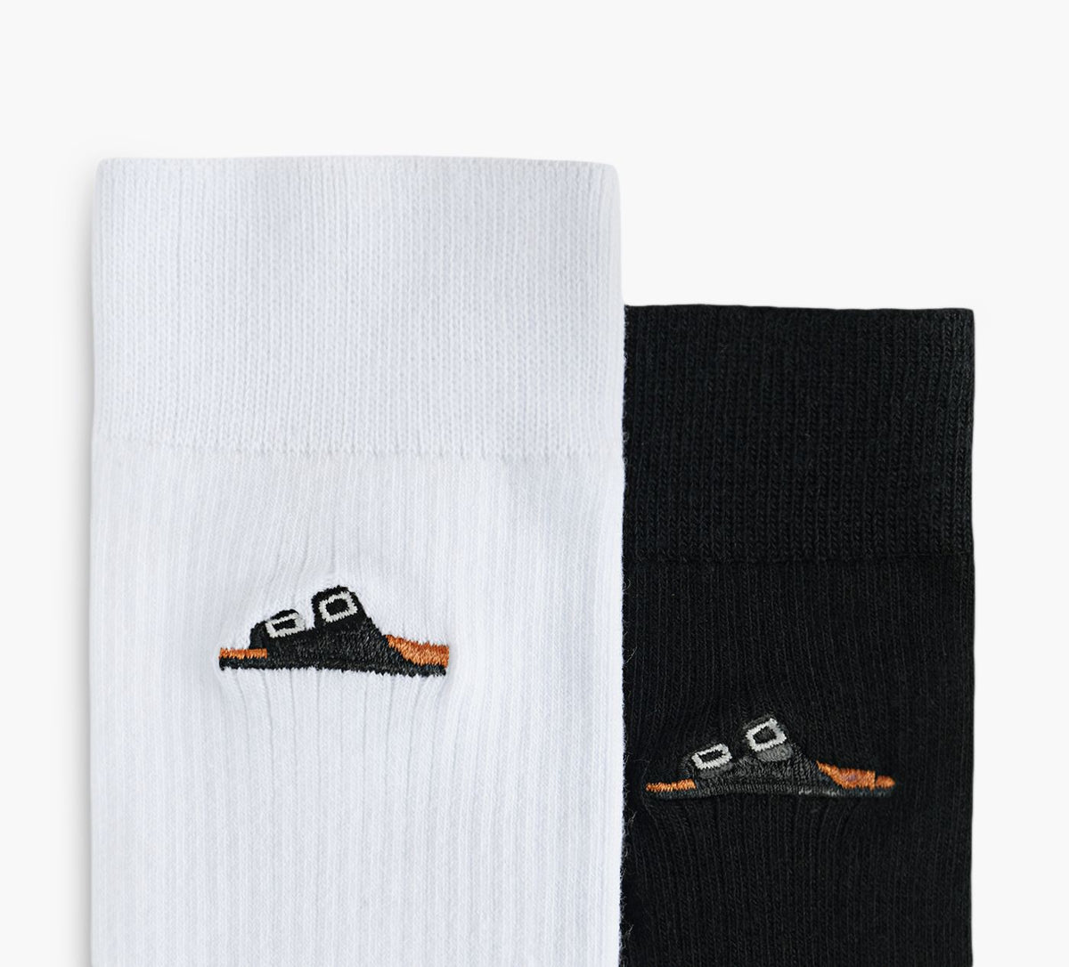 BIRKENSTOCK COTTONRIBBEDBUNDLE2PACK in BLACK view 3
