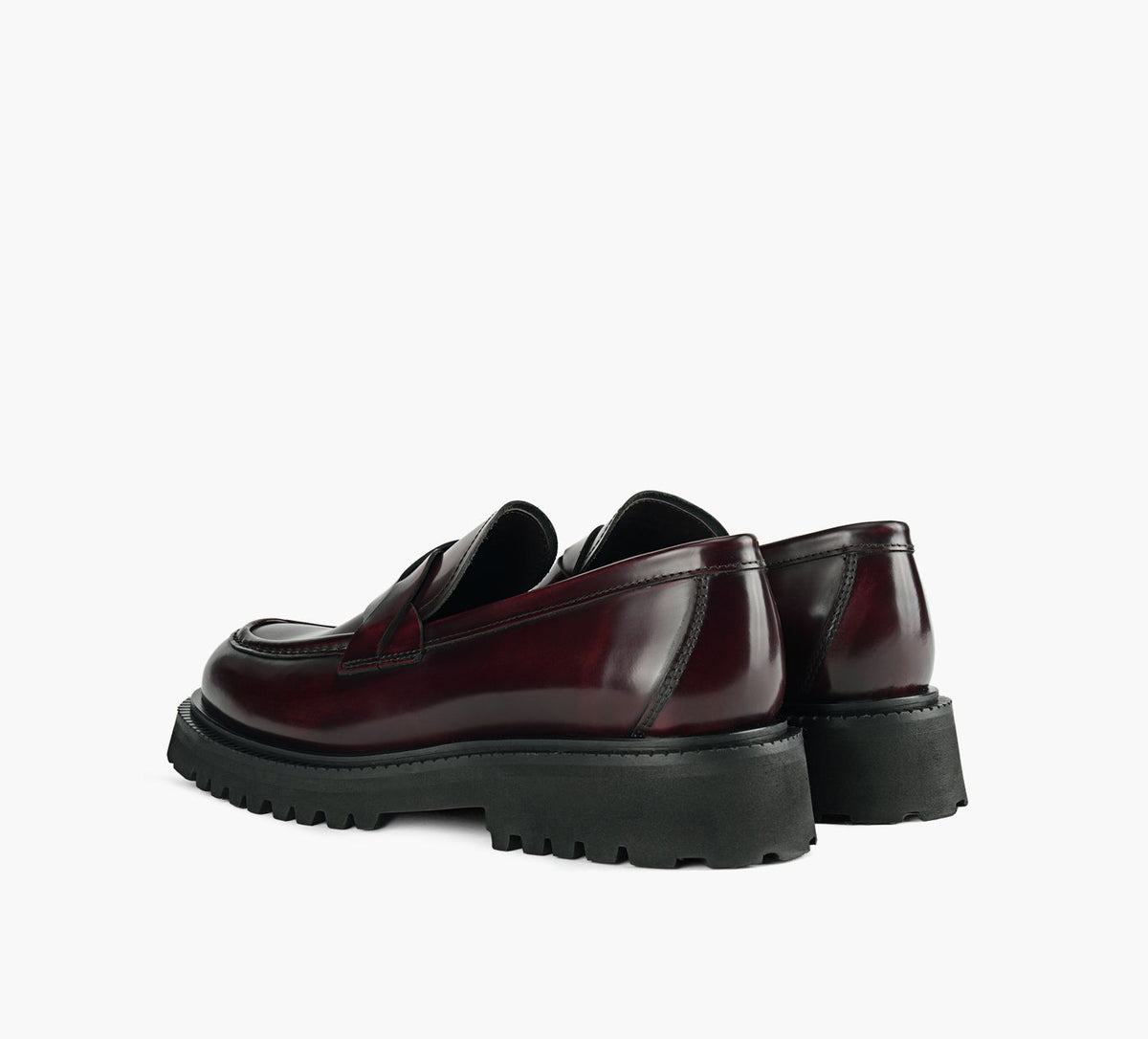 LUCA DEL FORTE FIORENZO in BURGUNDY view 3