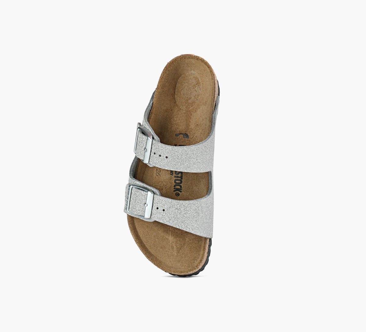 BIRKENSTOCK ARIZONA in SILVER view 1c