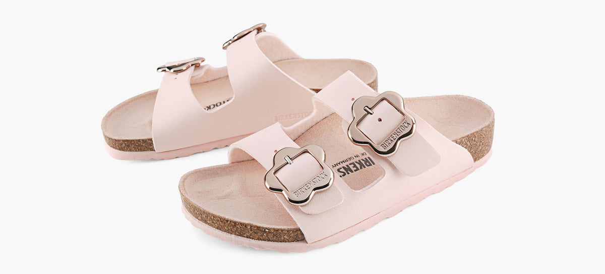 BIRKENSTOCK ARIZONAFLOWERBUCKLE in LIGHT PINK view 4