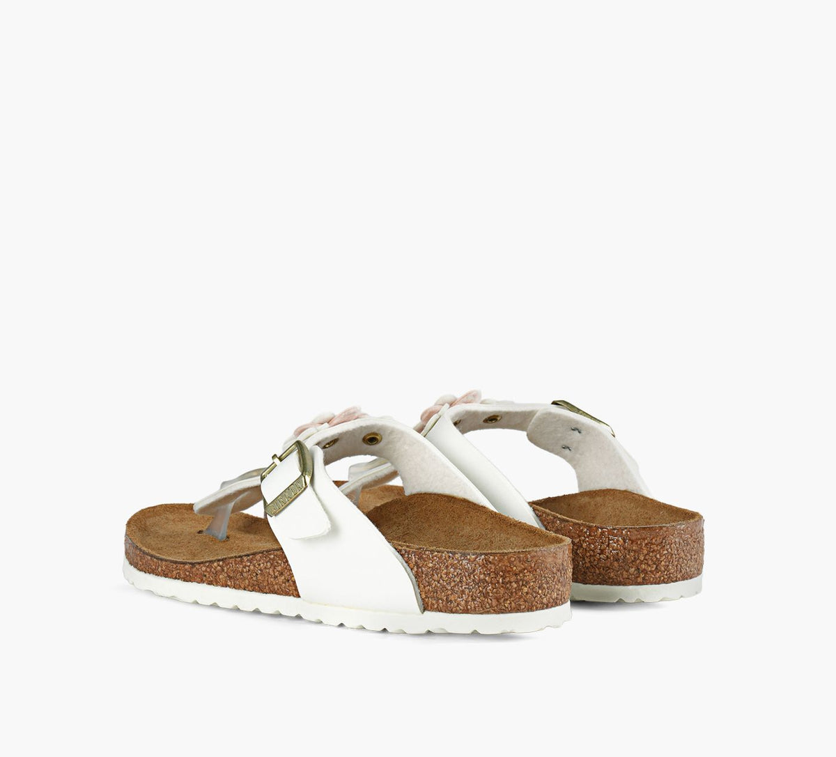 BIRKENSTOCK GIZEHFLOWERS in WHITE view 3