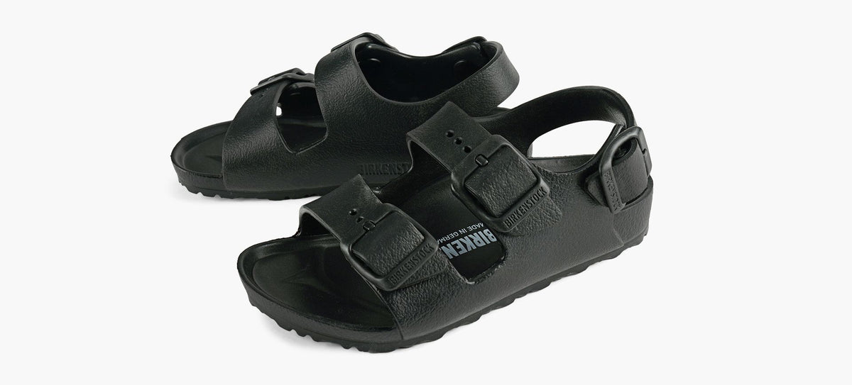 BIRKENSTOCK MILANO in BLACK view 4