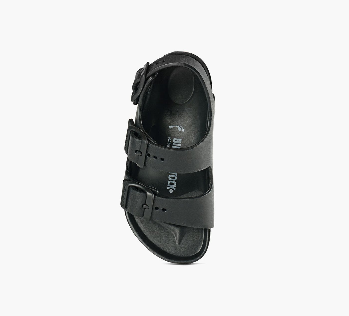 BIRKENSTOCK MILANO in BLACK view 1c