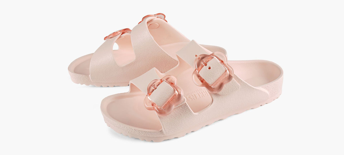 BIRKENSTOCK ARIZONABOUCLEFLEUR en ROSE PALE vue 4
