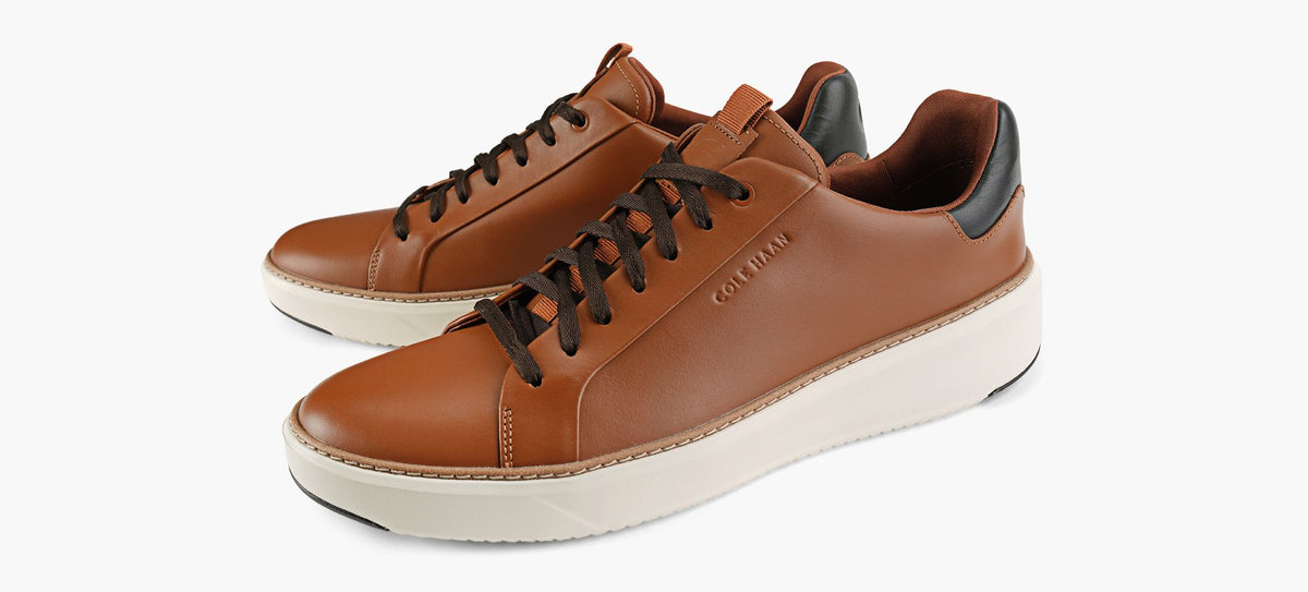 COLE HAAN BASKETGRANDPROTOPSPINIMPERMABLE en TAN vue 4
