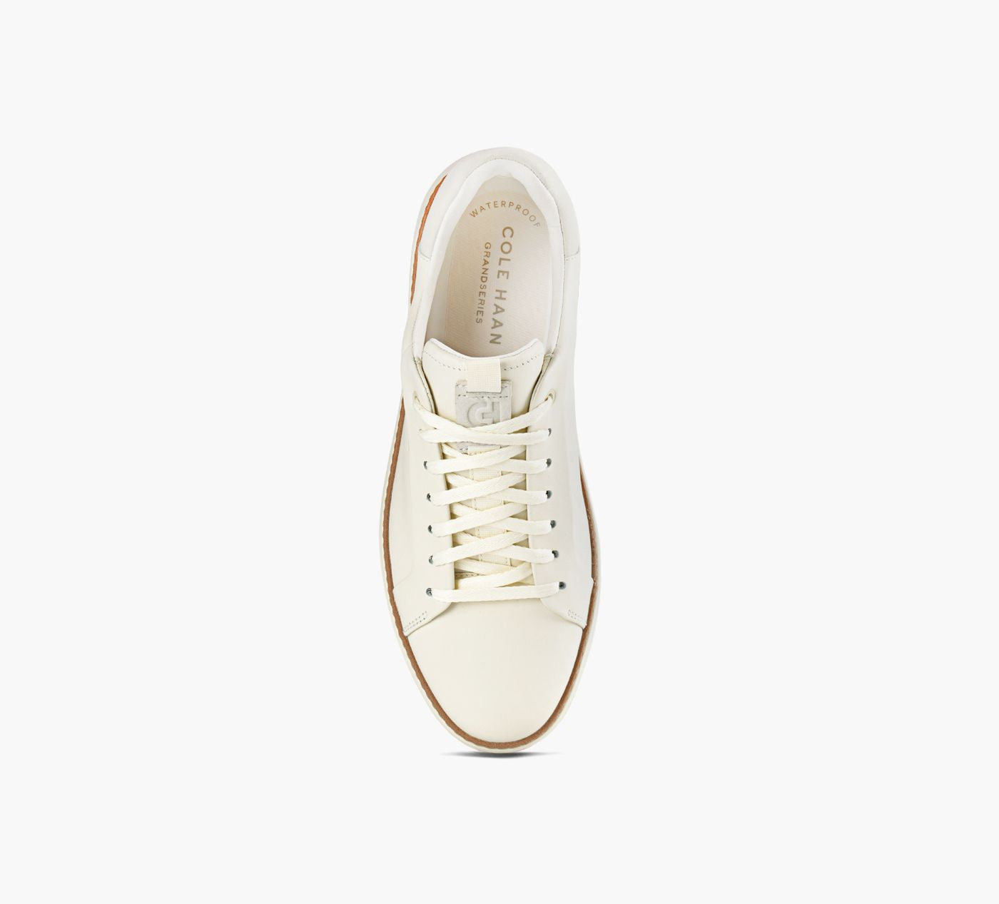 COLE HAAN GRANDPROTOPSPINWATERPROOF in WHITE view 1c