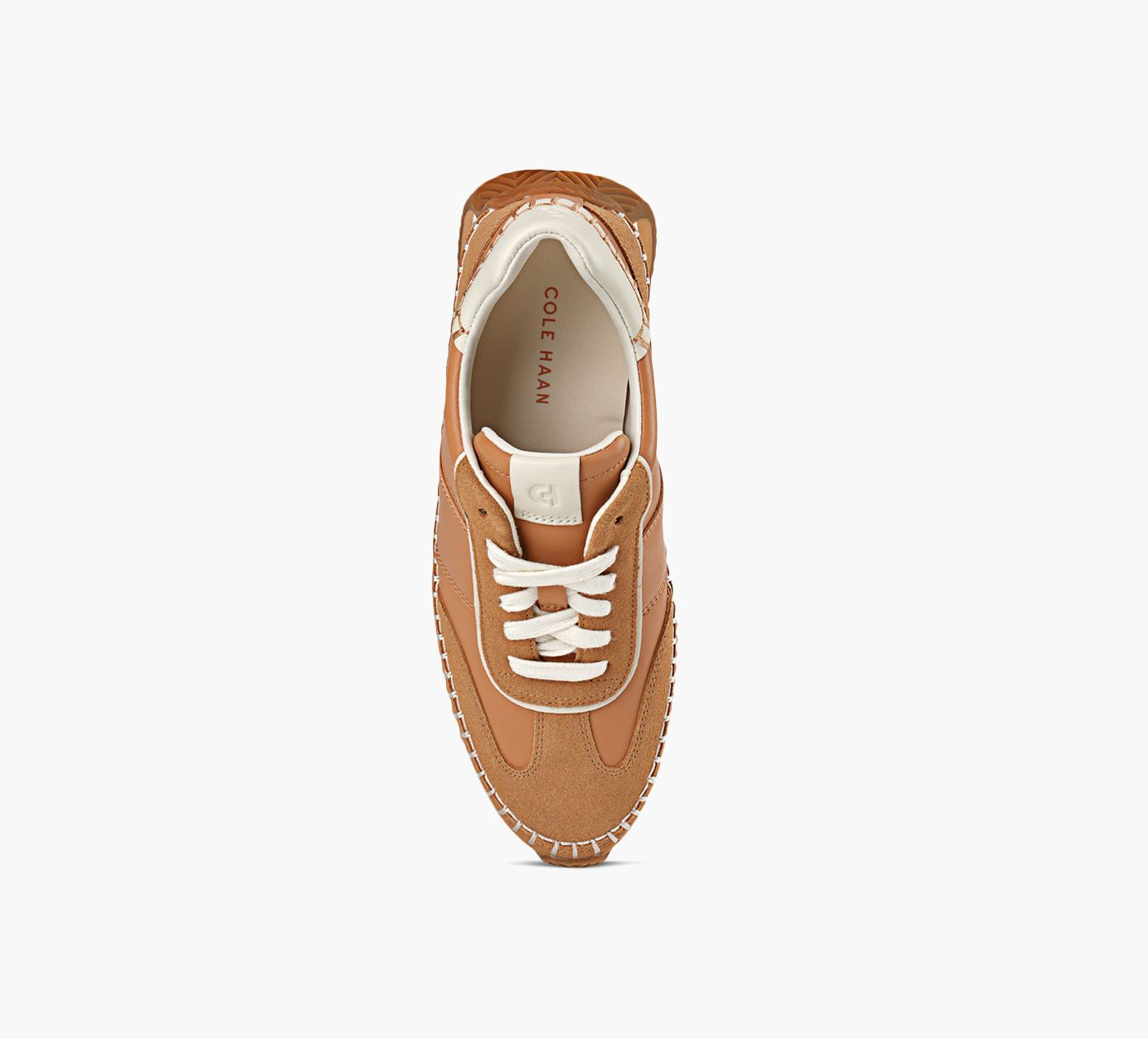 COLE HAAN BASKETGPPREMIERRUNNER en TAN vue 1c