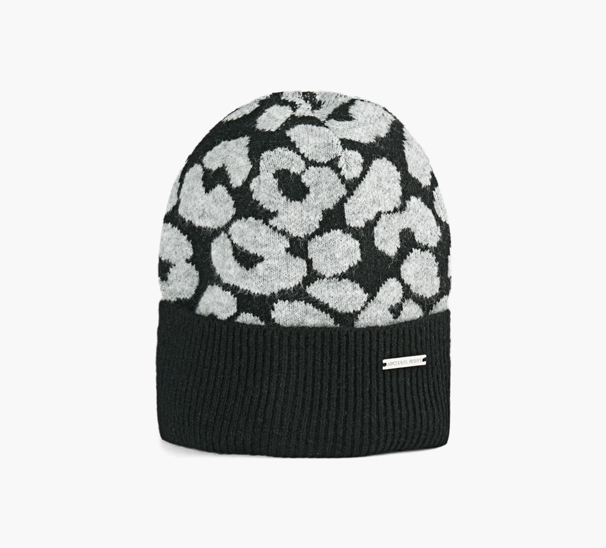 MICHAEL KORS WOOLYLEAPCROWNCUFFHAT in BLACK