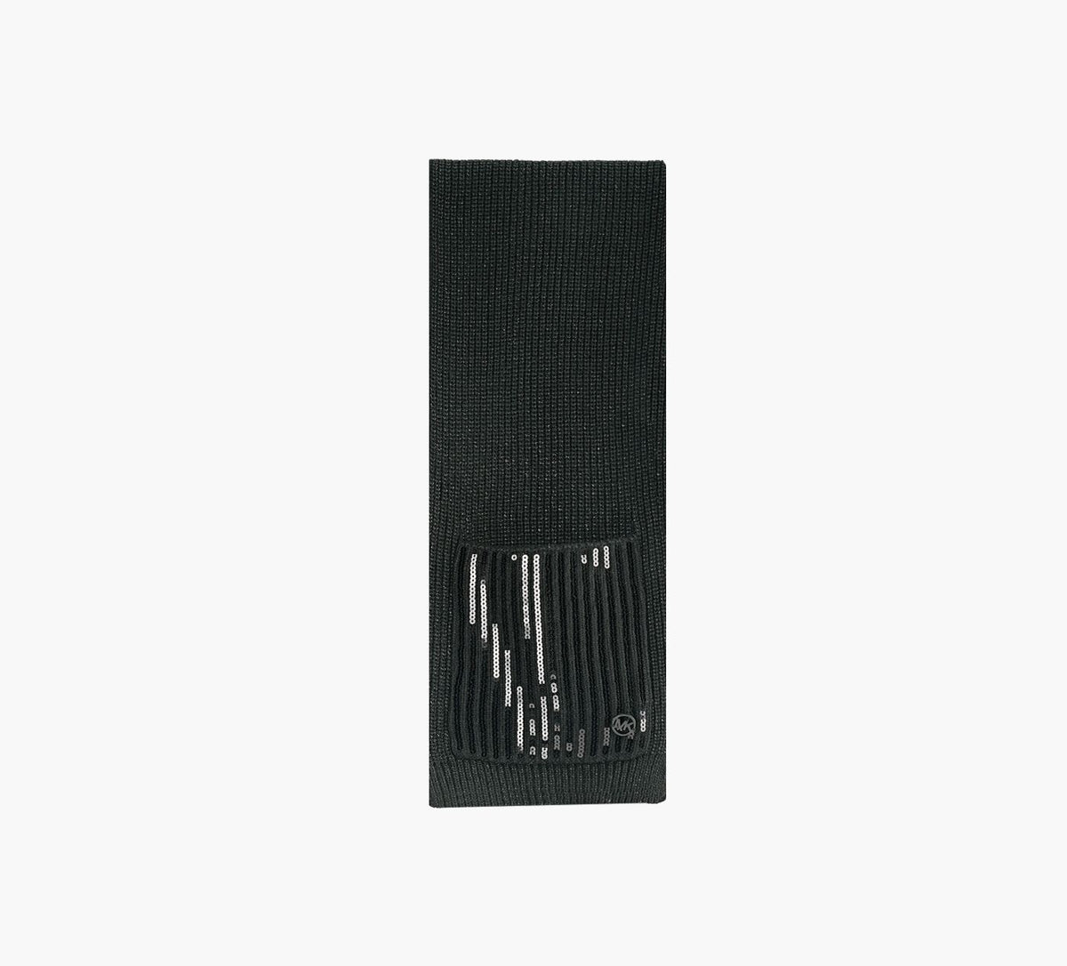 MICHAEL KORS SEQUINPOCKETSCARF in BLACK