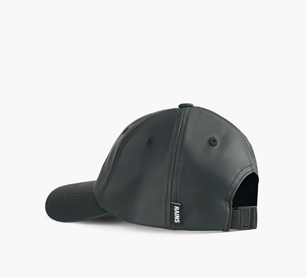RAINS CASQUETTEW1 en NOIR vue 2