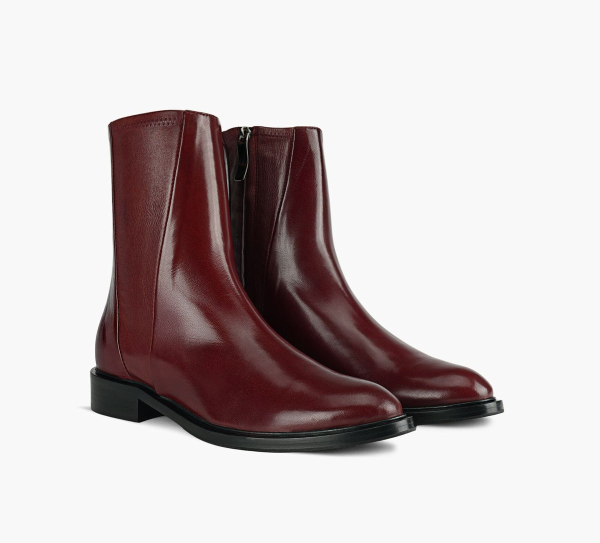 LORENZO MASIERO TROYBOOTIE in BURGUNDY view 2